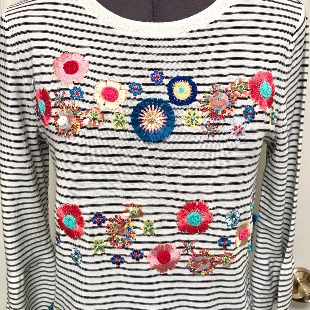 Talbots floral row